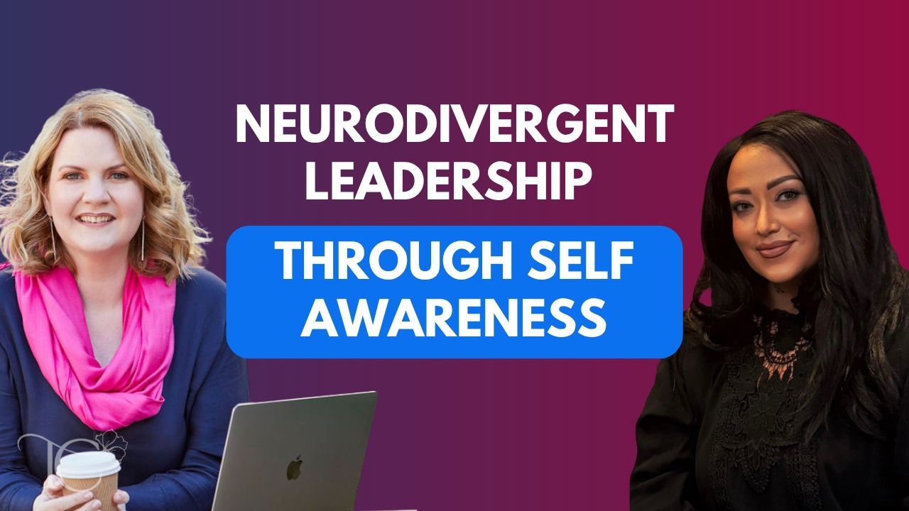 Noe Ramos, VP of AI Operations at Agiloft, on the Leading Women in Tech podcast with Toni Collis discussing self-awareness and leadership, neurodivergent leadership, human-first AI transformation, and building a positive workplace culture